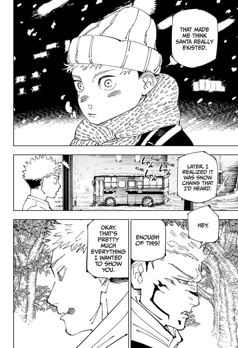 Jujutsu Kaisen Chapter 265 page 10 - Chapter 265: That Day