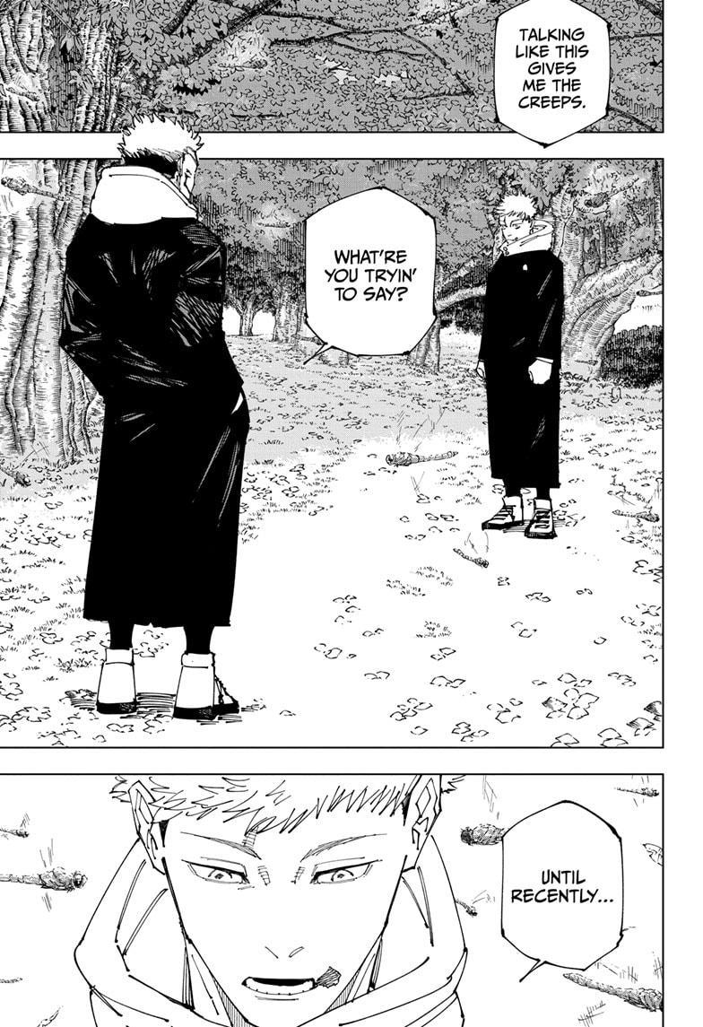 Jujutsu Kaisen Chapter 265 page 11 - Chapter 265: That Day