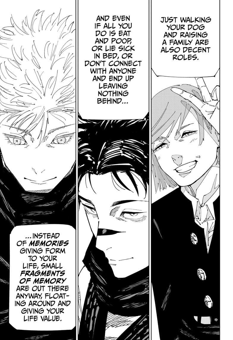 Jujutsu Kaisen Chapter 265 page 13 - Chapter 265: That Day