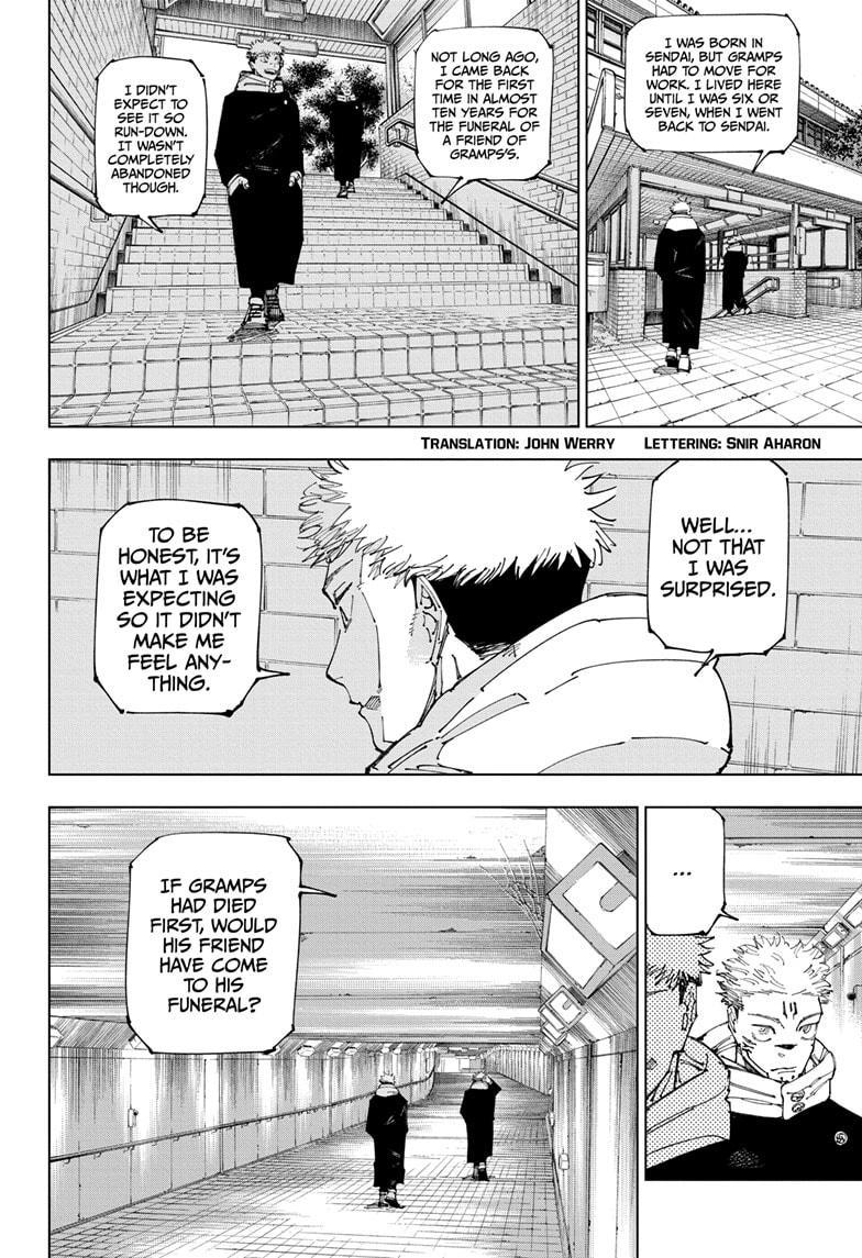 Jujutsu Kaisen Chapter 265 page 2 - Chapter 265: That Day