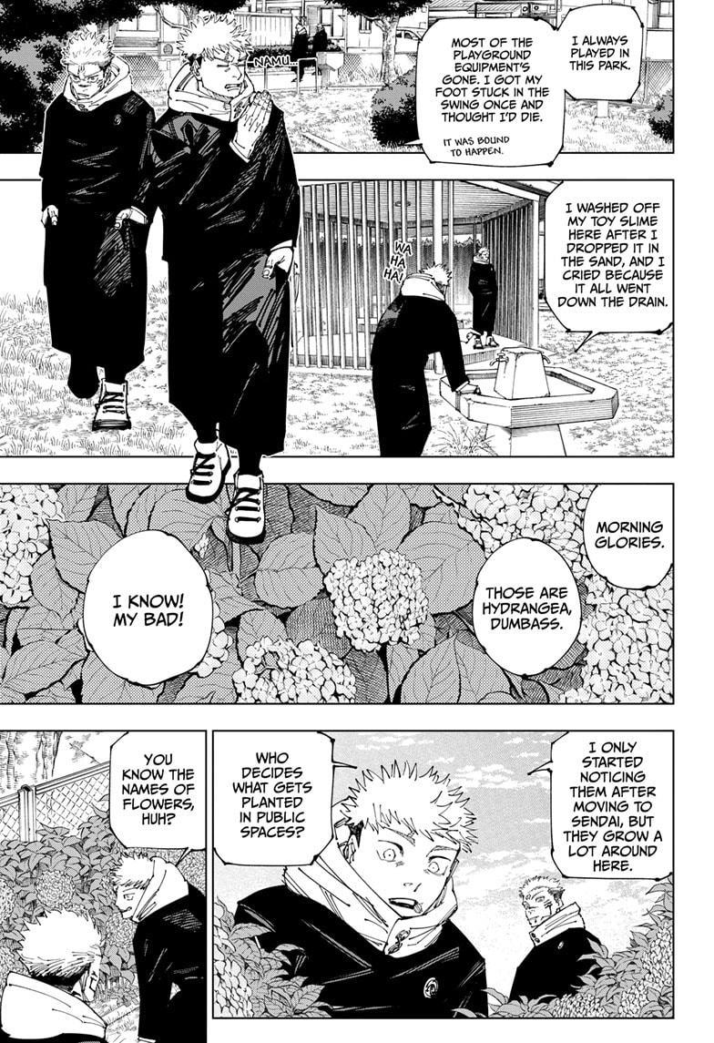 Jujutsu Kaisen Chapter 265 page 3 - Chapter 265: That Day