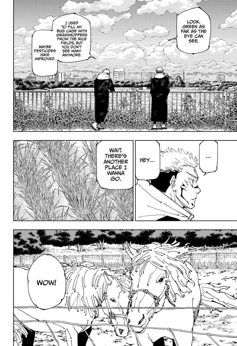 Jujutsu Kaisen Chapter 265 page 6 - Chapter 265: That Day