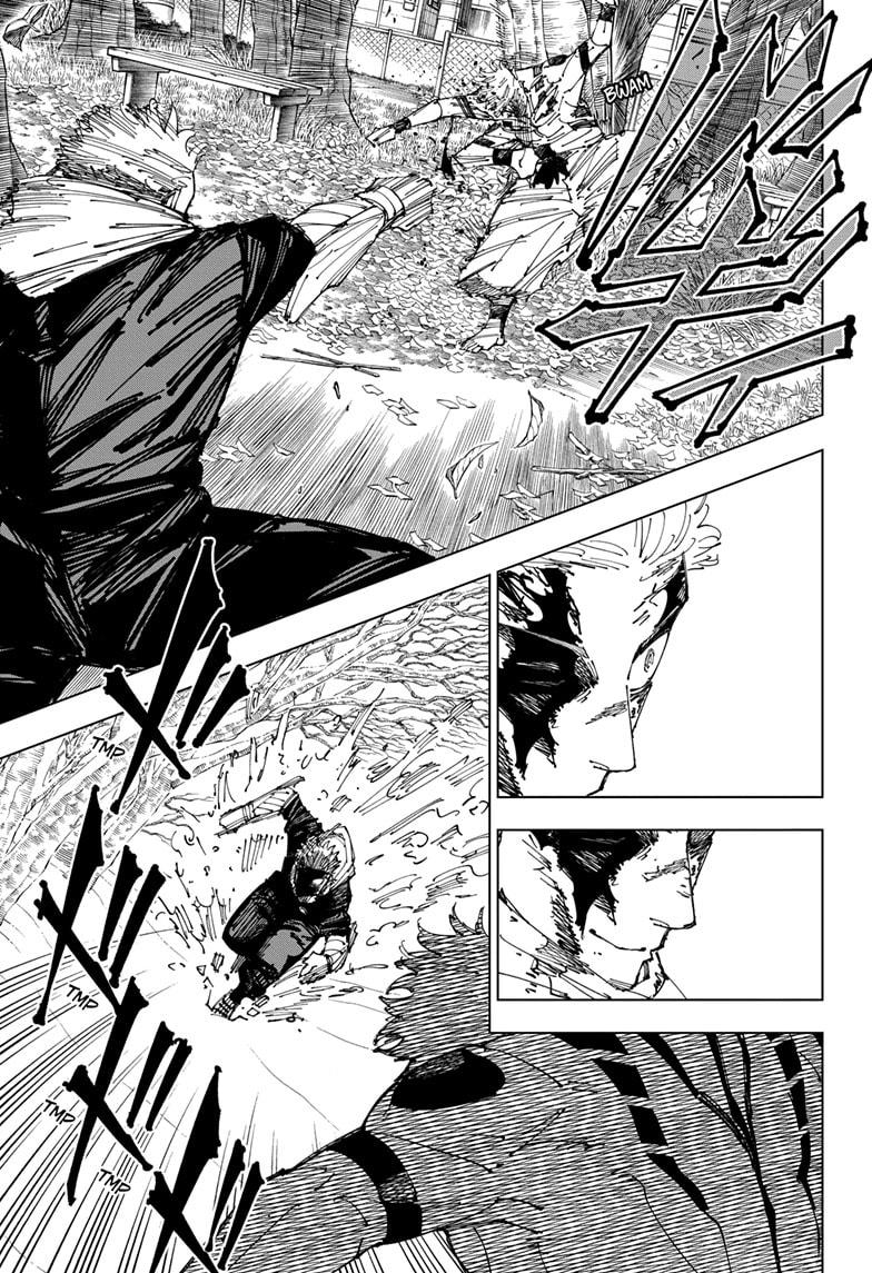 Jujutsu Kaisen Chapter 266 page 13 - Chapter 266: Inhuman Makyo Shinjuku Showdown, Part 37