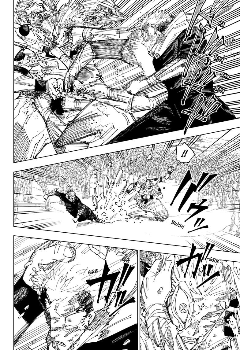 Jujutsu Kaisen Chapter 266 page 14 - Chapter 266: Inhuman Makyo Shinjuku Showdown, Part 37