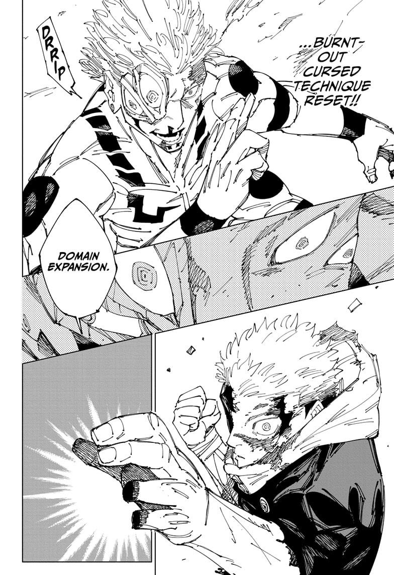 Jujutsu Kaisen Chapter 266 page 18 - Chapter 266: Inhuman Makyo Shinjuku Showdown, Part 37