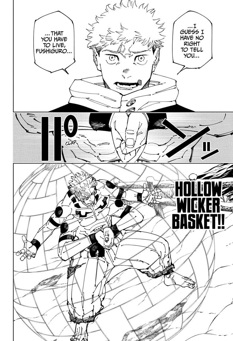 Jujutsu Kaisen Chapter 266 page 4 - Chapter 266: Inhuman Makyo Shinjuku Showdown, Part 37