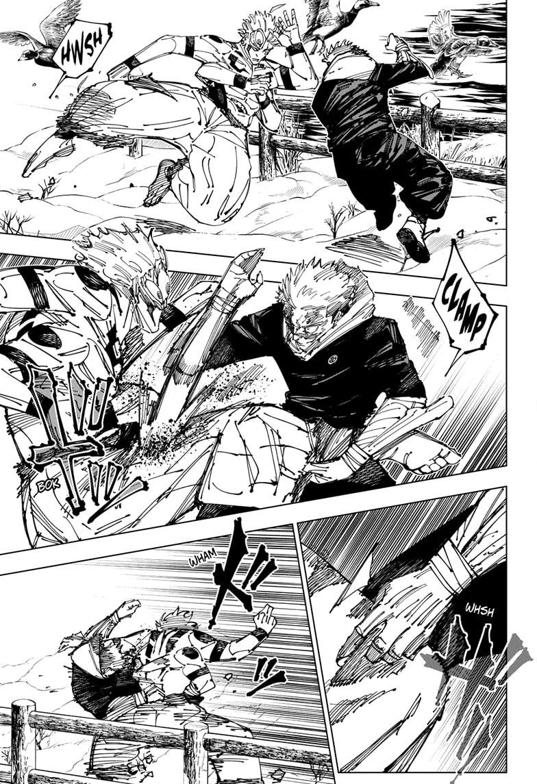 Jujutsu Kaisen Chapter 266 page 7 - Chapter 266: Inhuman Makyo Shinjuku Showdown, Part 37