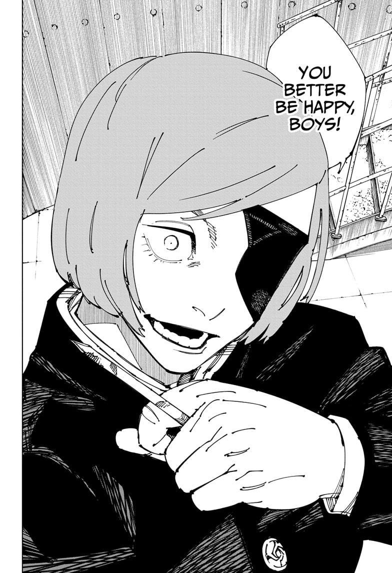 Jujutsu Kaisen Chapter 267 page 10 - Chapter 267: Inhuman Makyo Shinjuku Showdown, Part 38