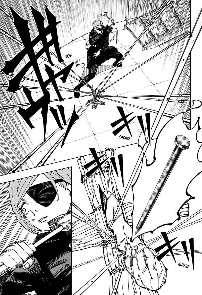 Jujutsu Kaisen Chapter 267 page 11 - Chapter 267: Inhuman Makyo Shinjuku Showdown, Part 38
