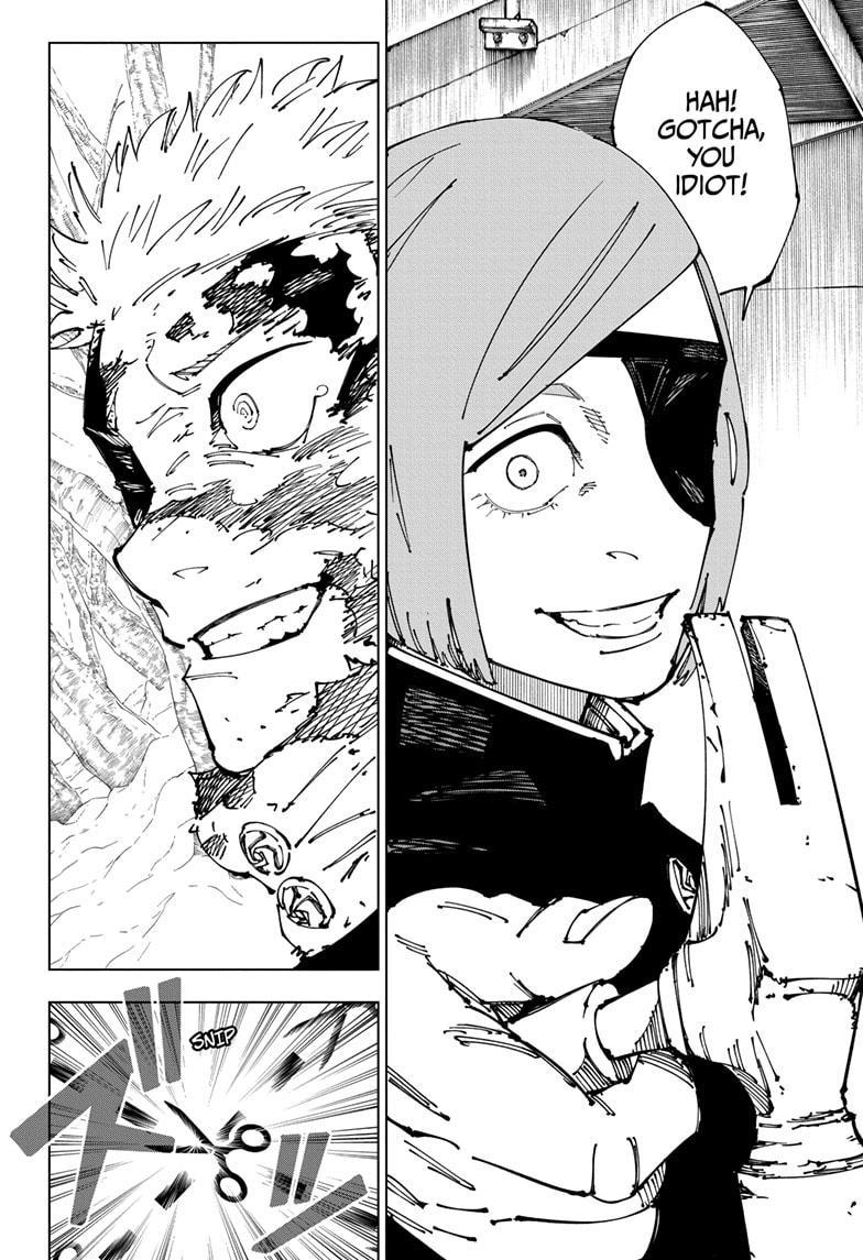 Jujutsu Kaisen Chapter 267 page 13 - Chapter 267: Inhuman Makyo Shinjuku Showdown, Part 38