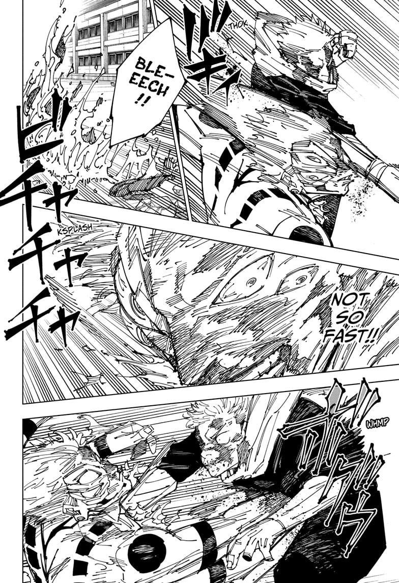 Jujutsu Kaisen Chapter 267 page 15 - Chapter 267: Inhuman Makyo Shinjuku Showdown, Part 38