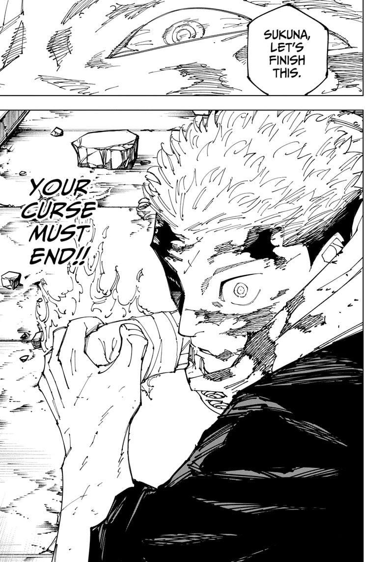 Jujutsu Kaisen Chapter 267 page 18 - Chapter 267: Inhuman Makyo Shinjuku Showdown, Part 38