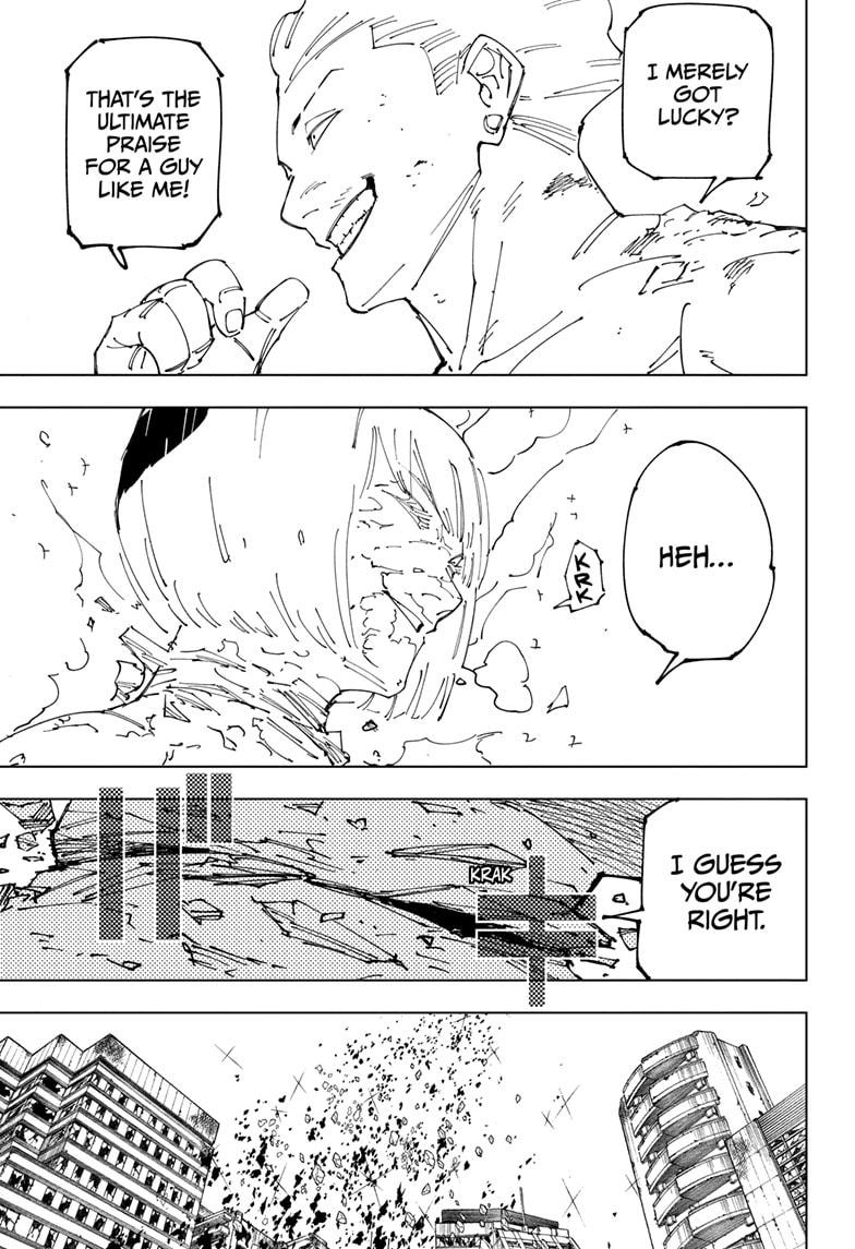 Jujutsu Kaisen Chapter 268 page 11 - Chapter 268: Settling Matters