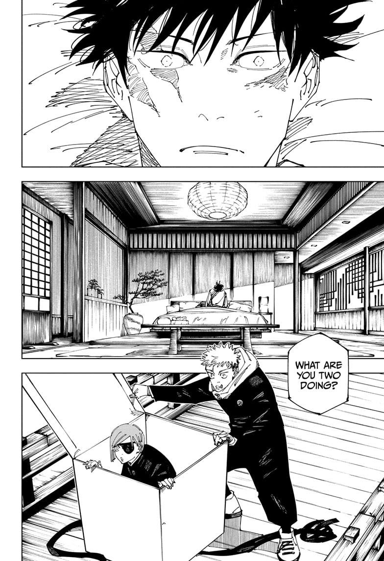 Jujutsu Kaisen Chapter 268 page 12 - Chapter 268: Settling Matters
