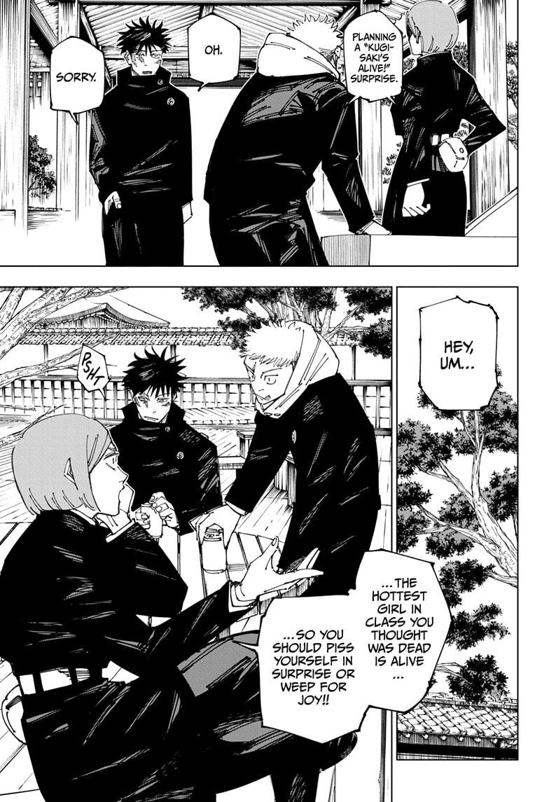 Jujutsu Kaisen Chapter 268 page 13 - Chapter 268: Settling Matters