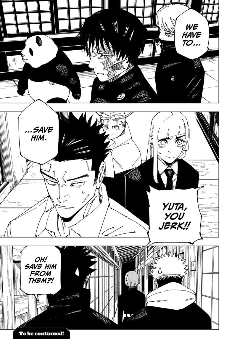 Jujutsu Kaisen Chapter 268 page 19 - Chapter 268: Settling Matters