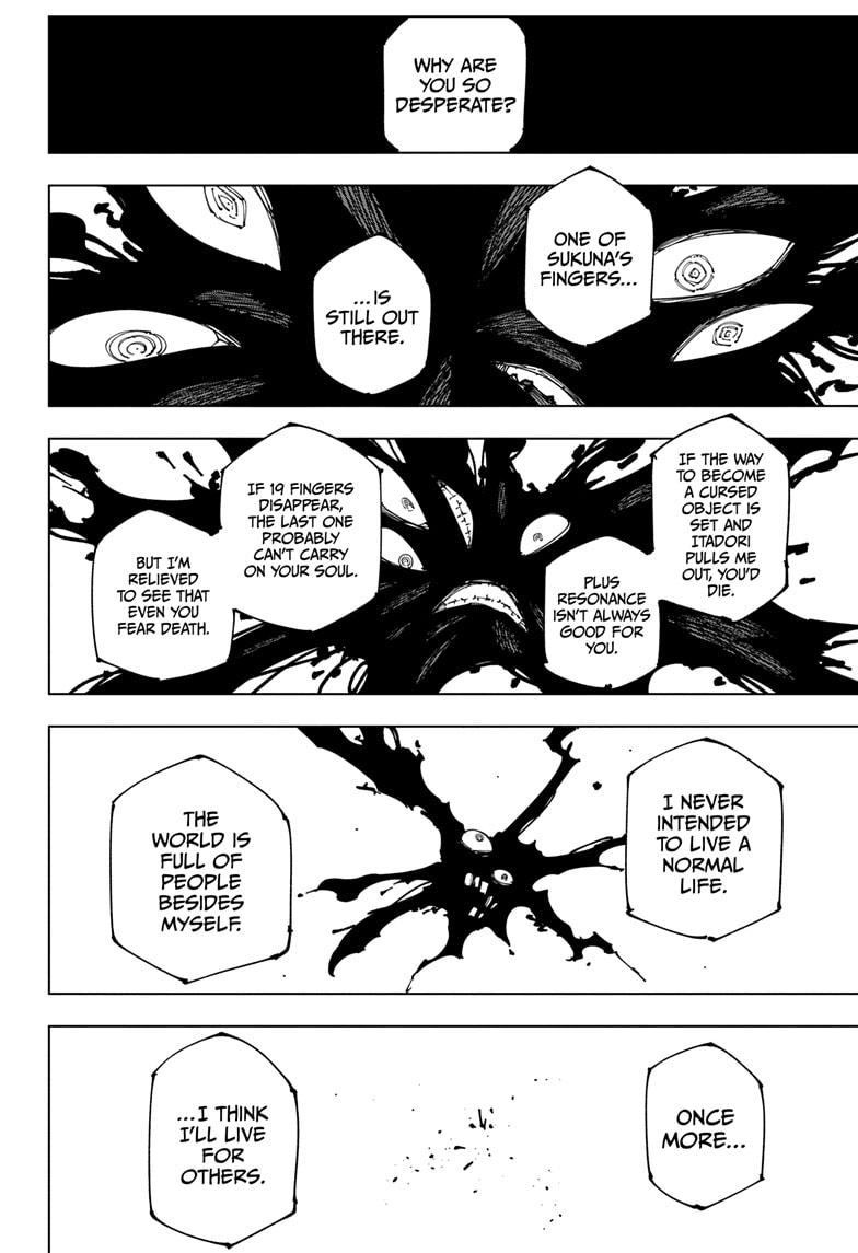 Jujutsu Kaisen Chapter 268 page 2 - Chapter 268: Settling Matters