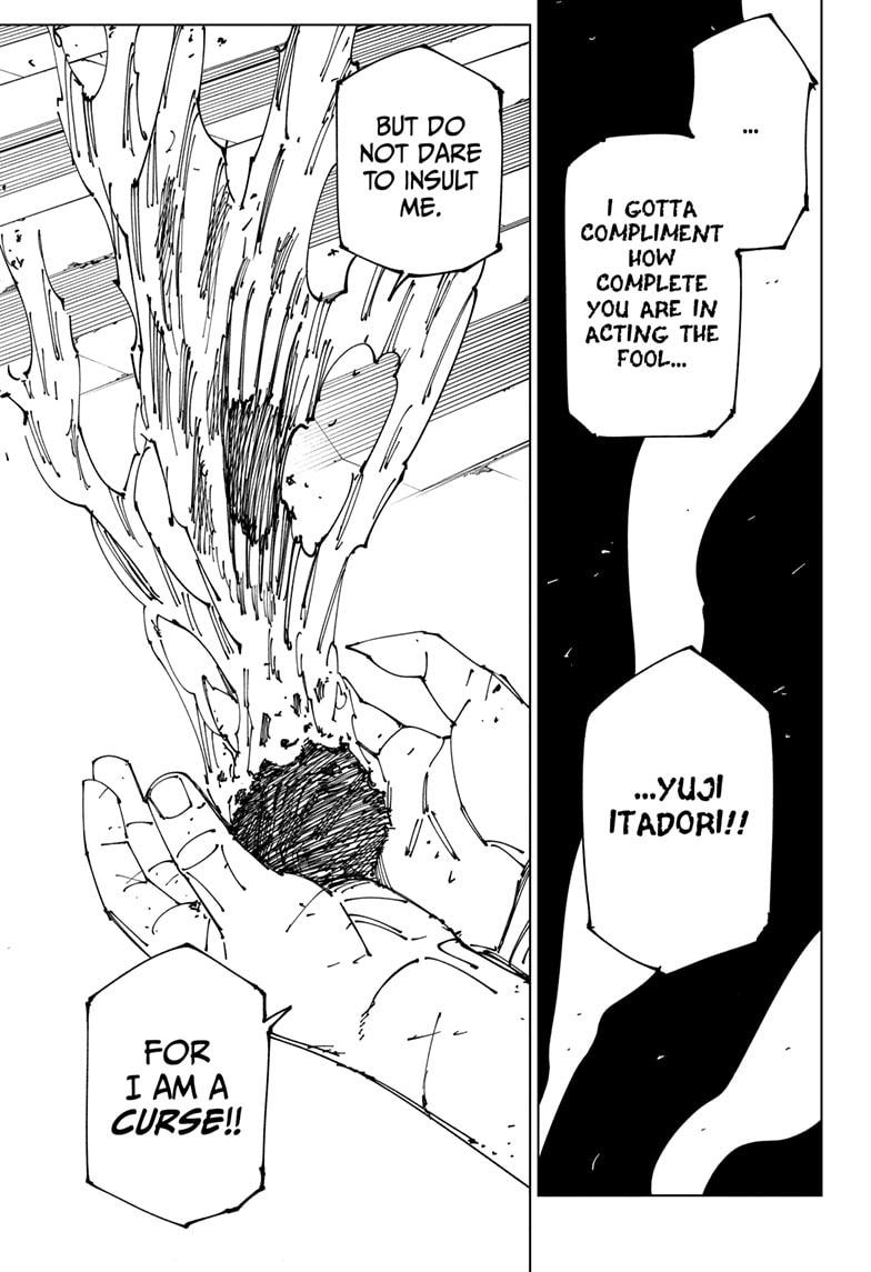 Jujutsu Kaisen Chapter 268 page 9 - Chapter 268: Settling Matters