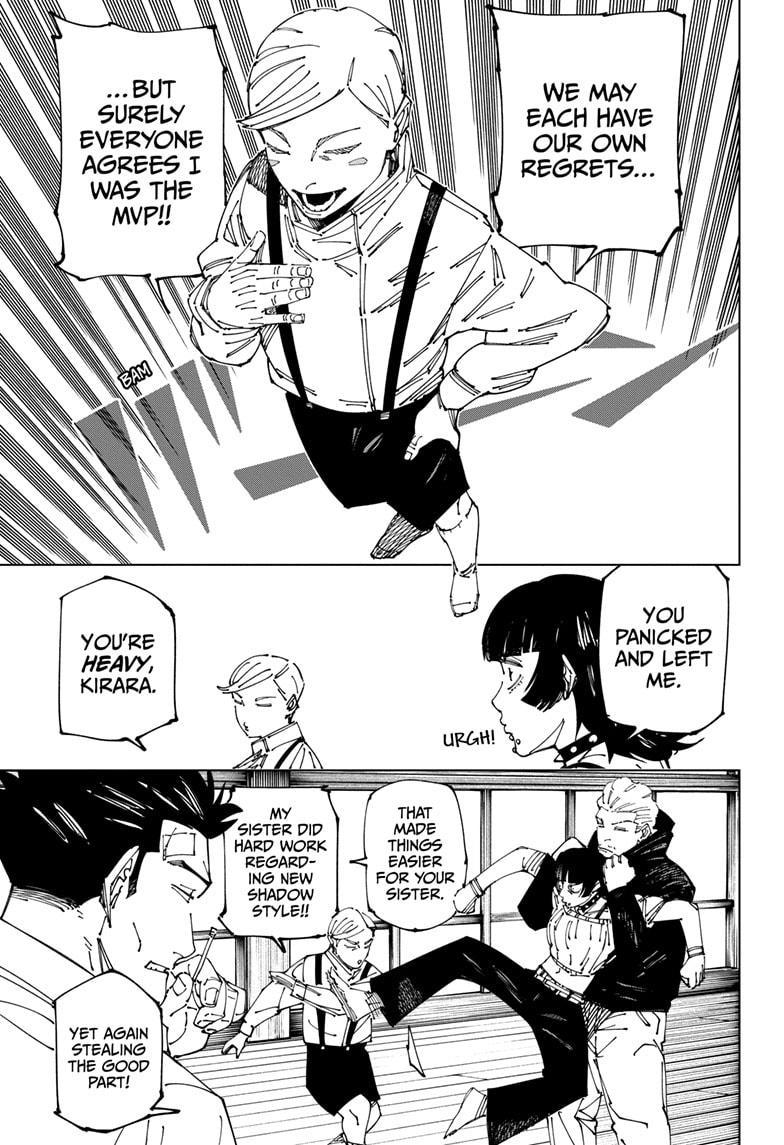 Jujutsu Kaisen Chapter 269 page 11 - Chapter 269: Considerations