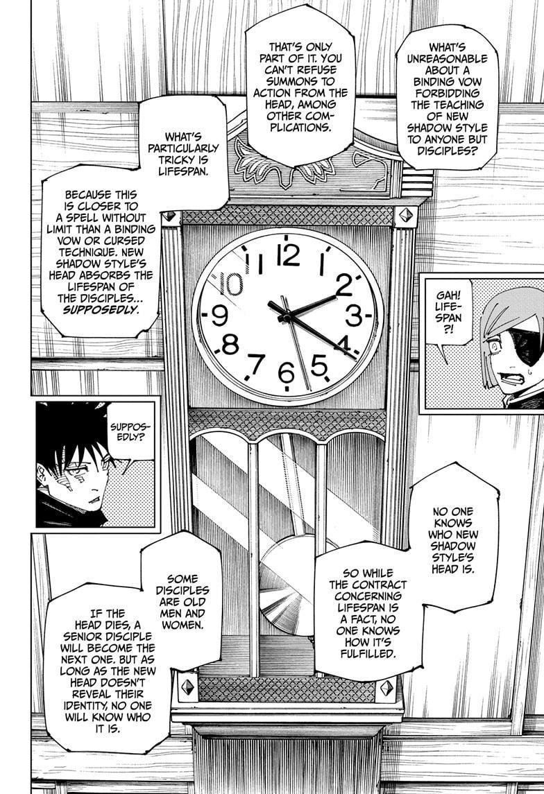 Jujutsu Kaisen Chapter 269 page 14 - Chapter 269: Considerations