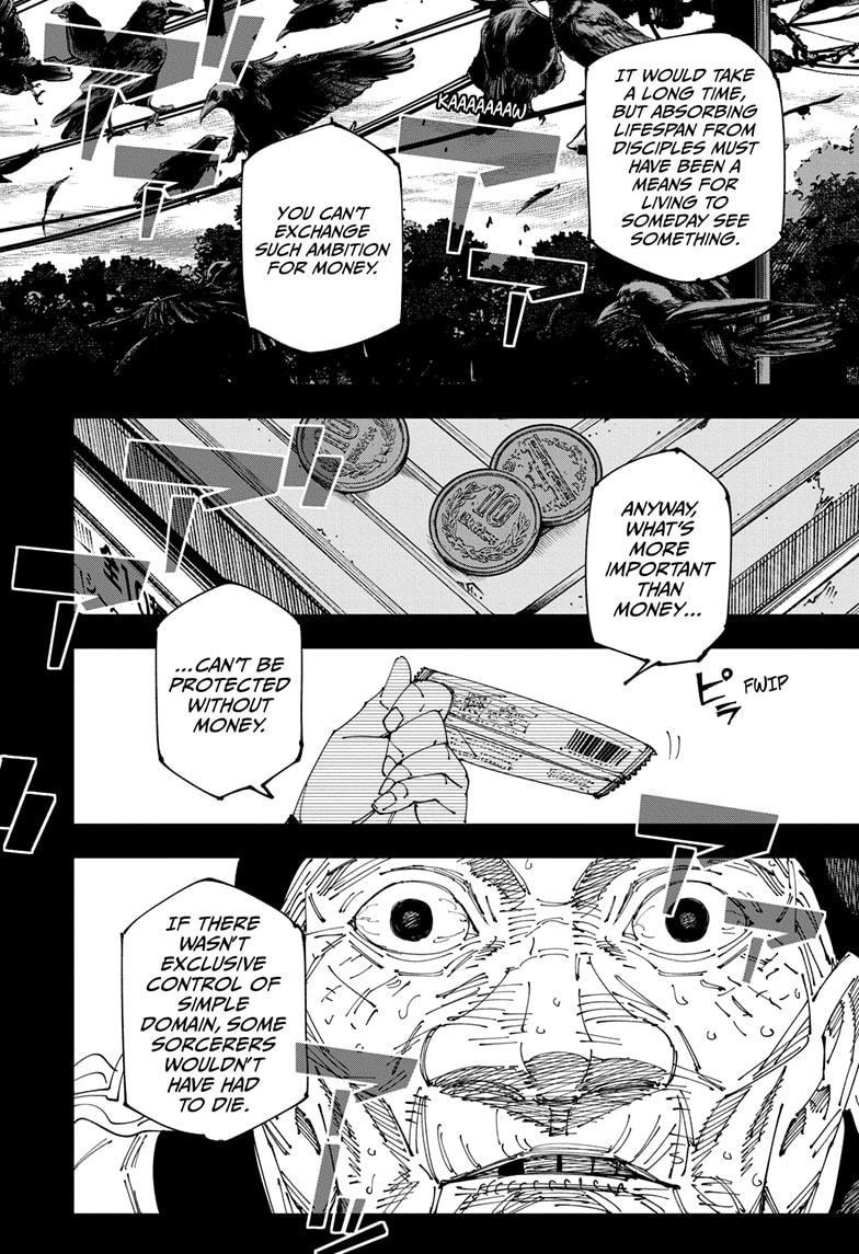 Jujutsu Kaisen Chapter 269 page 18 - Chapter 269: Considerations