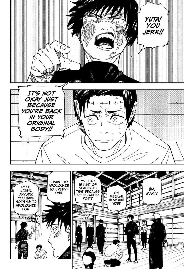 Jujutsu Kaisen Chapter 269 page 2 - Chapter 269: Considerations