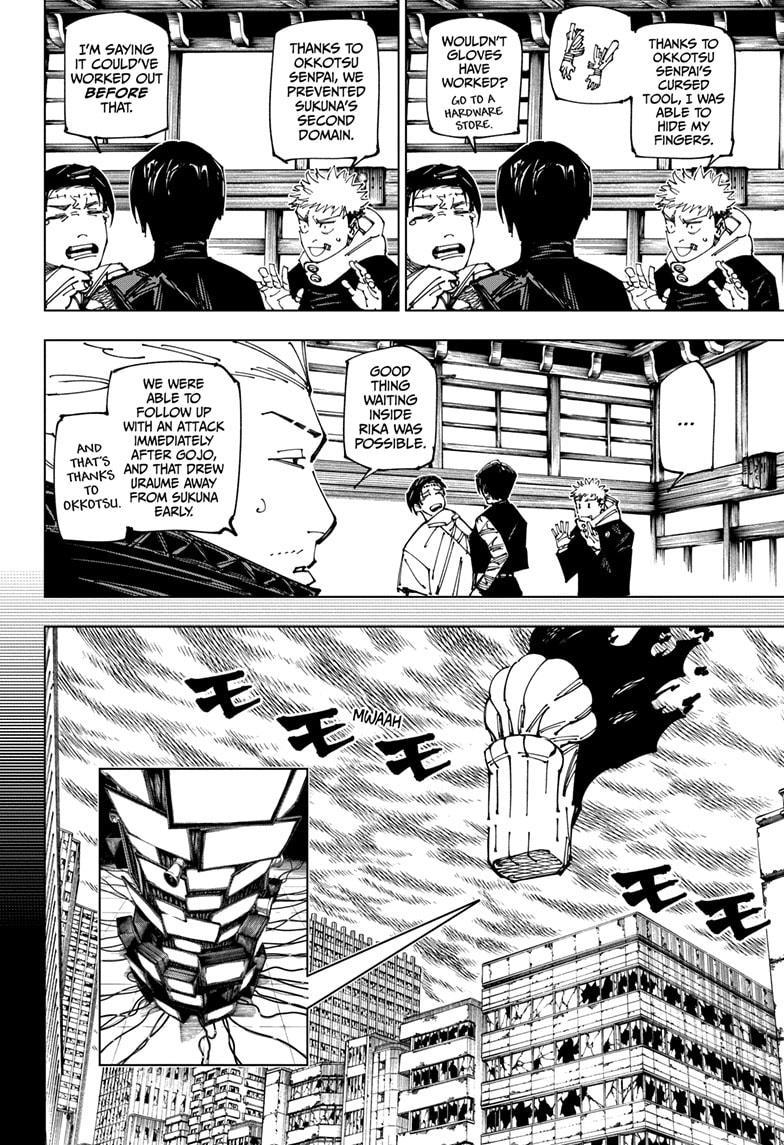 Jujutsu Kaisen Chapter 269 page 8 - Chapter 269: Considerations