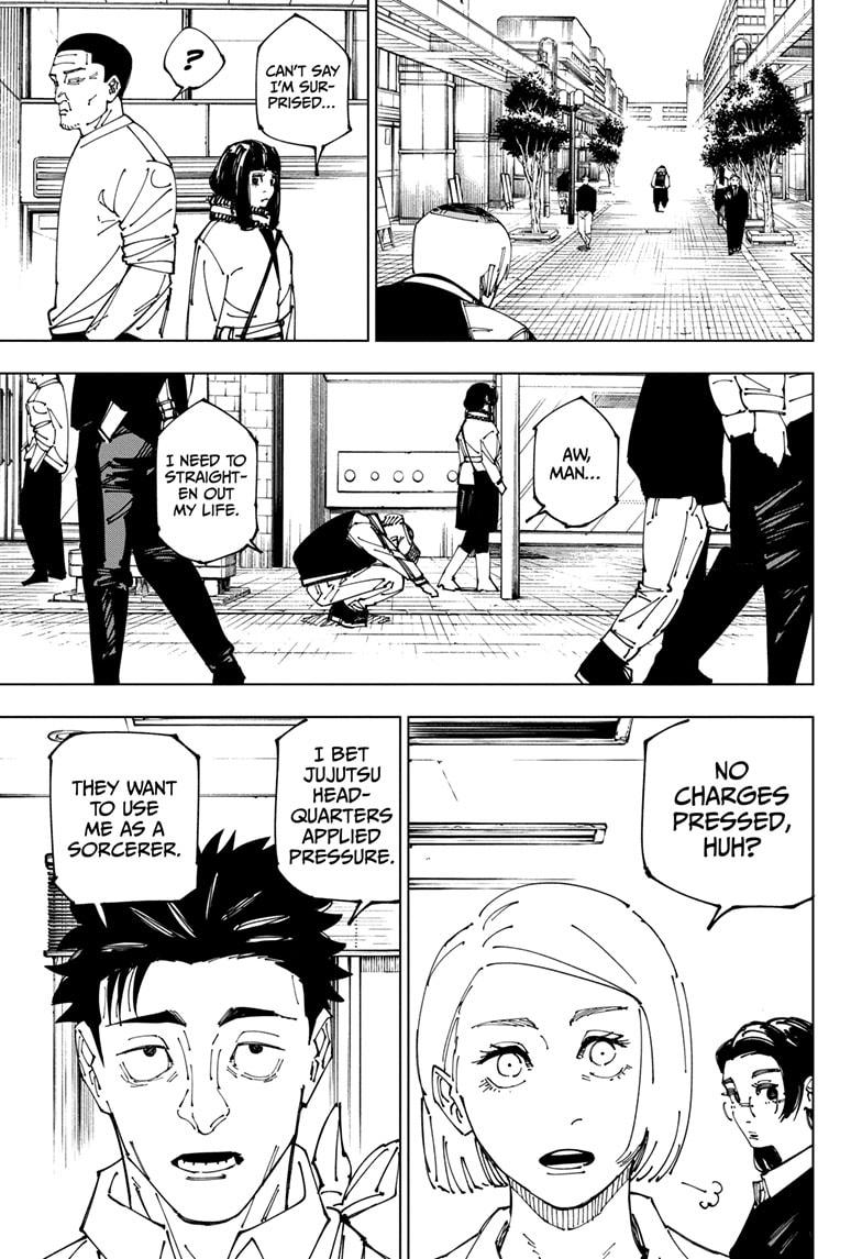 Jujutsu Kaisen Chapter 270 page 11 - Chapter 270: The End of the Dream