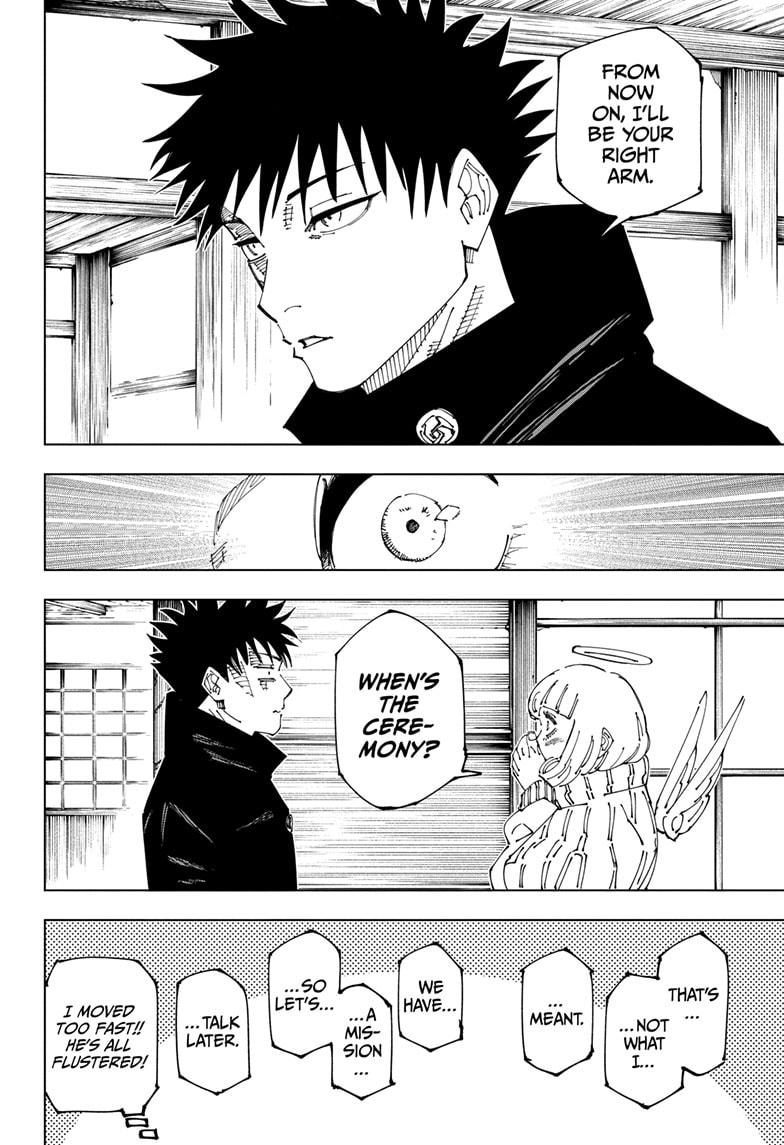 Jujutsu Kaisen Chapter 270 page 14 - Chapter 270: The End of the Dream