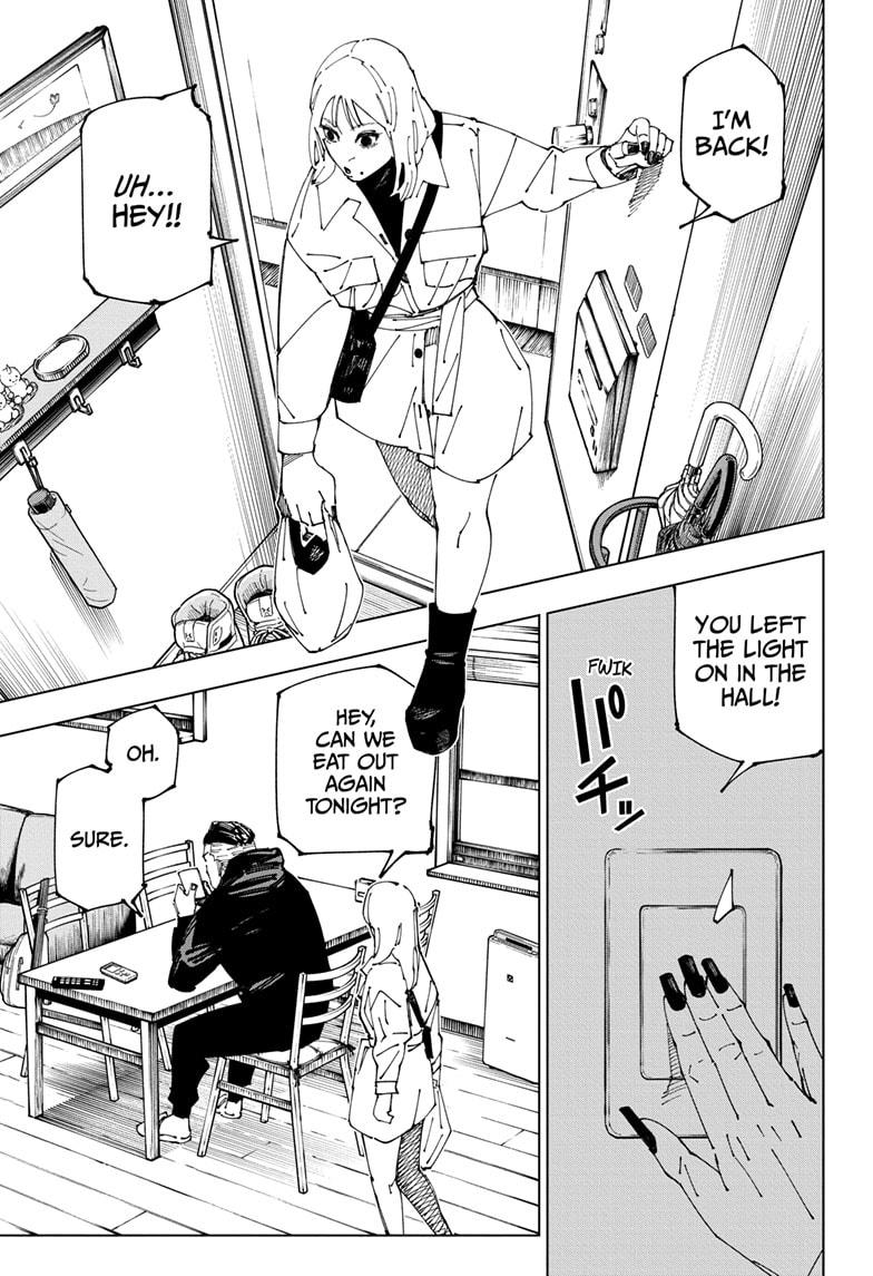 Jujutsu Kaisen Chapter 270 page 15 - Chapter 270: The End of the Dream