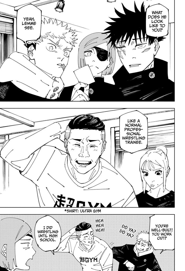 Jujutsu Kaisen Chapter 270 page 17 - Chapter 270: The End of the Dream