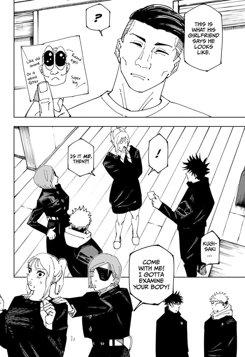 Jujutsu Kaisen Chapter 270 page 18 - Chapter 270: The End of the Dream