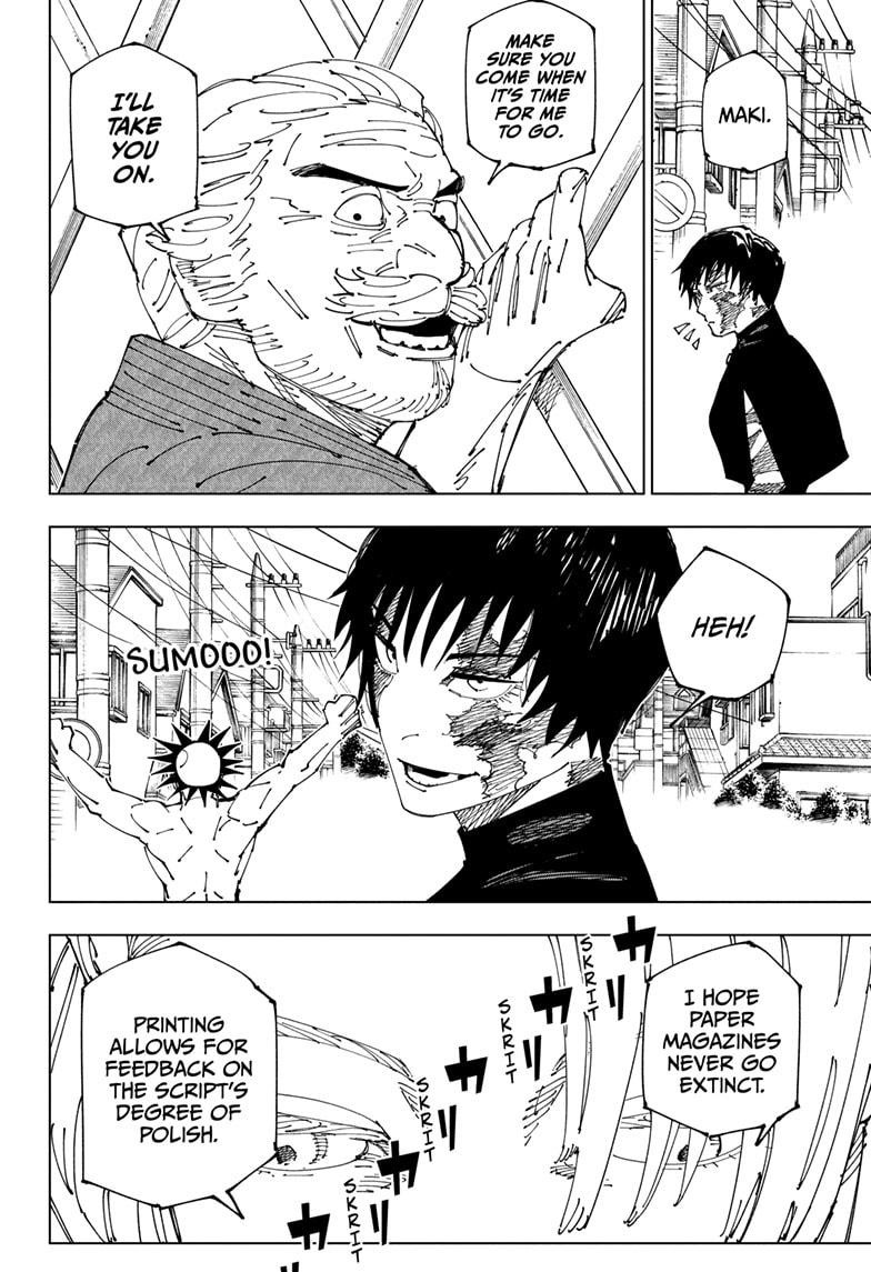 Jujutsu Kaisen Chapter 270 page 6 - Chapter 270: The End of the Dream