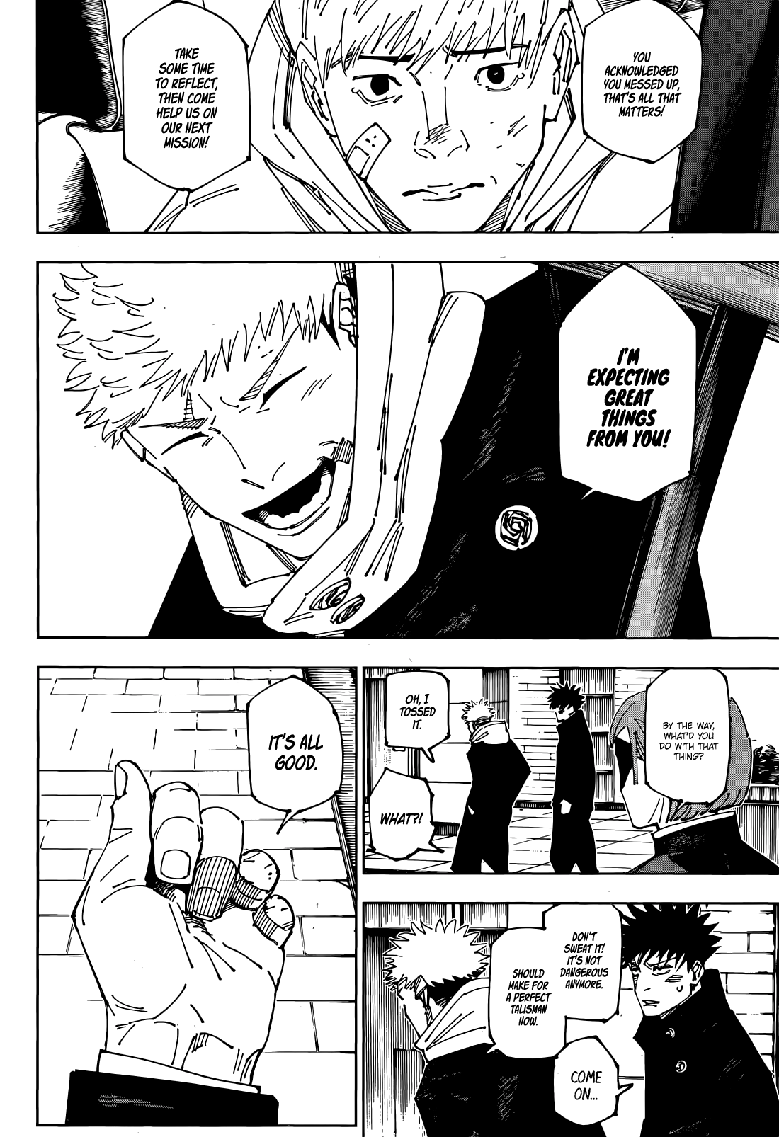Jujutsu Kaisen Chapter 271 page 16 - Chapter 271: From Now On [END]