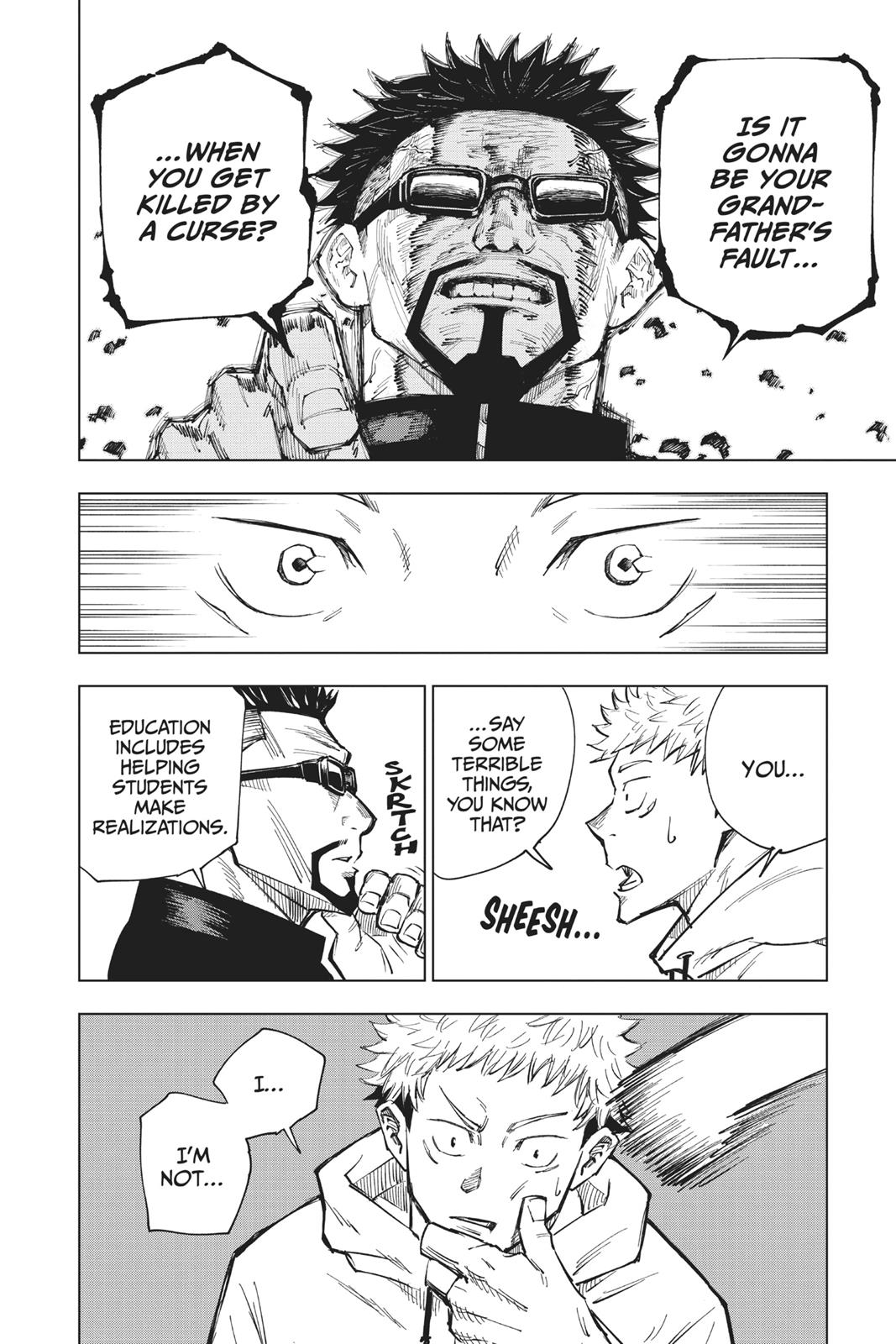Jujutsu Kaisen Chapter 3 page 13 - Chapter 3: For Myself