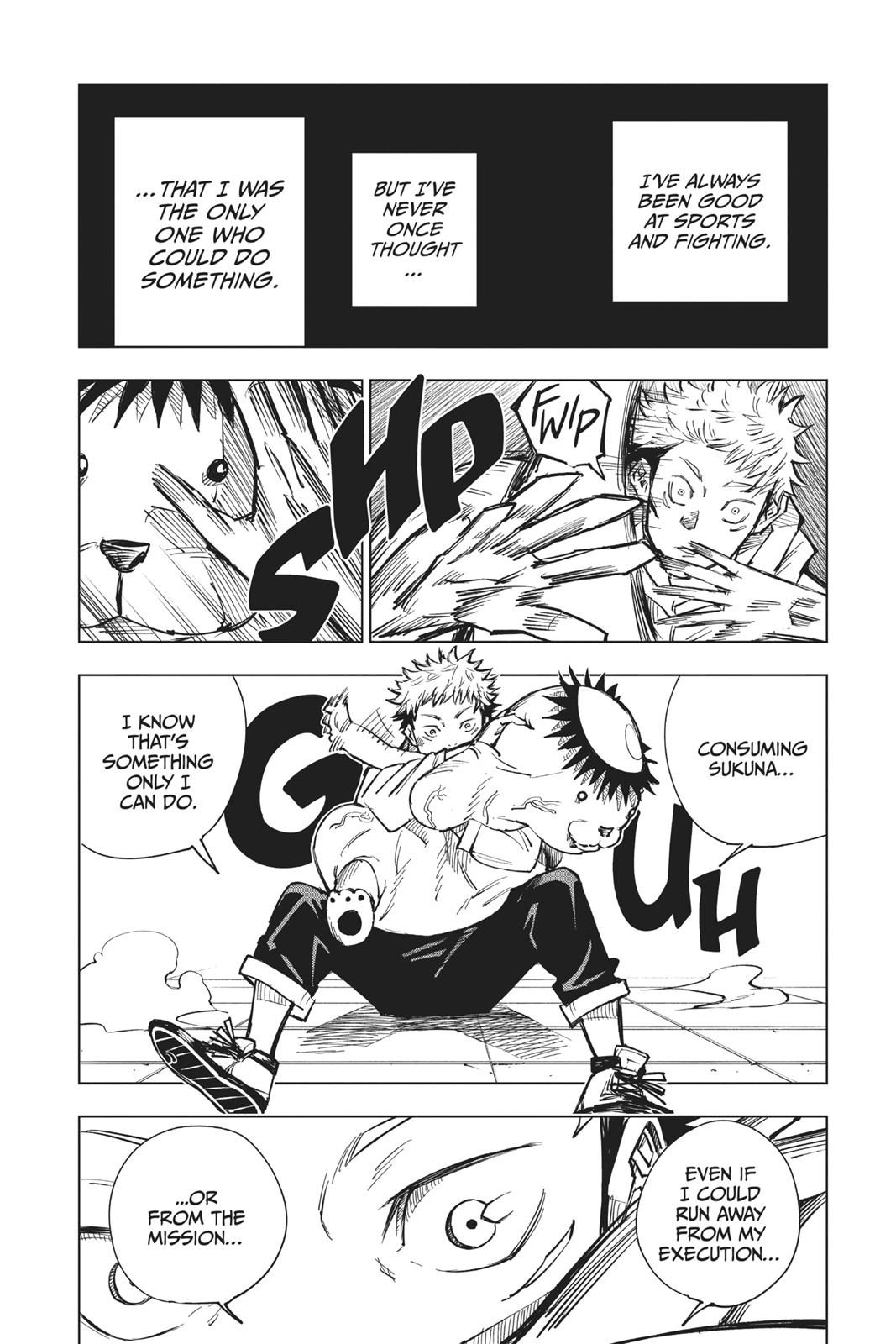 Jujutsu Kaisen Chapter 3 page 15 - Chapter 3: For Myself