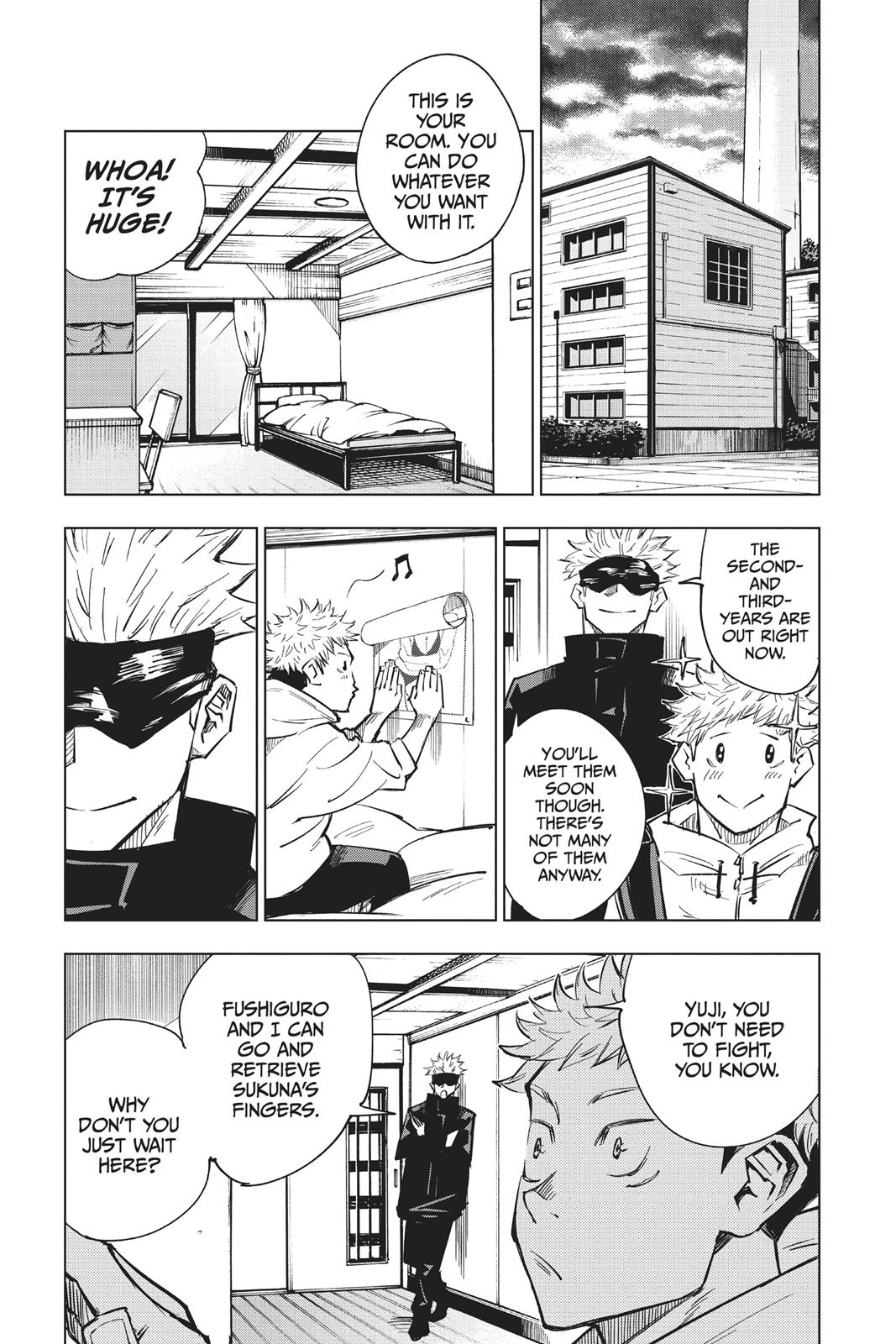 Jujutsu Kaisen Chapter 3 page 18 - Chapter 3: For Myself