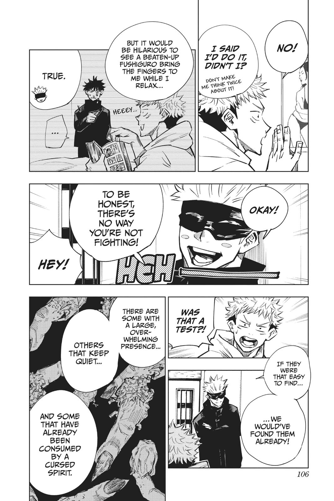 Jujutsu Kaisen Chapter 3 page 19 - Chapter 3: For Myself