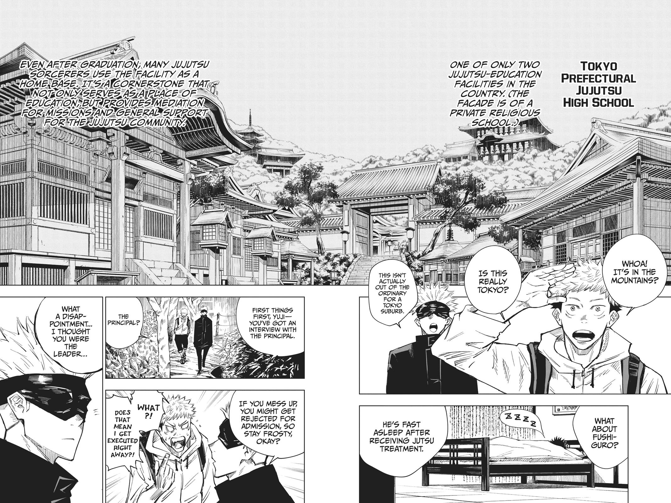 Jujutsu Kaisen Chapter 3 page 2 - Chapter 3: For Myself
