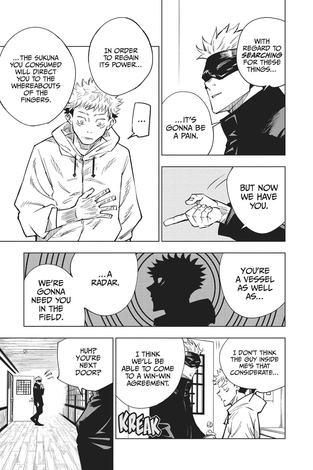Jujutsu Kaisen Chapter 3 page 20 - Chapter 3: For Myself