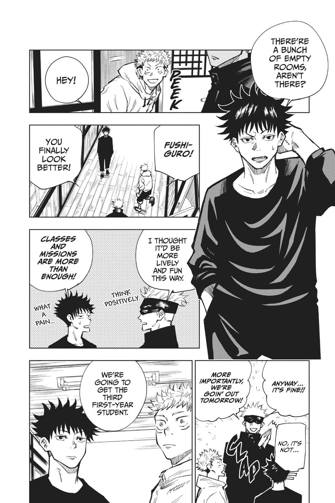 Jujutsu Kaisen Chapter 3 page 21 - Chapter 3: For Myself