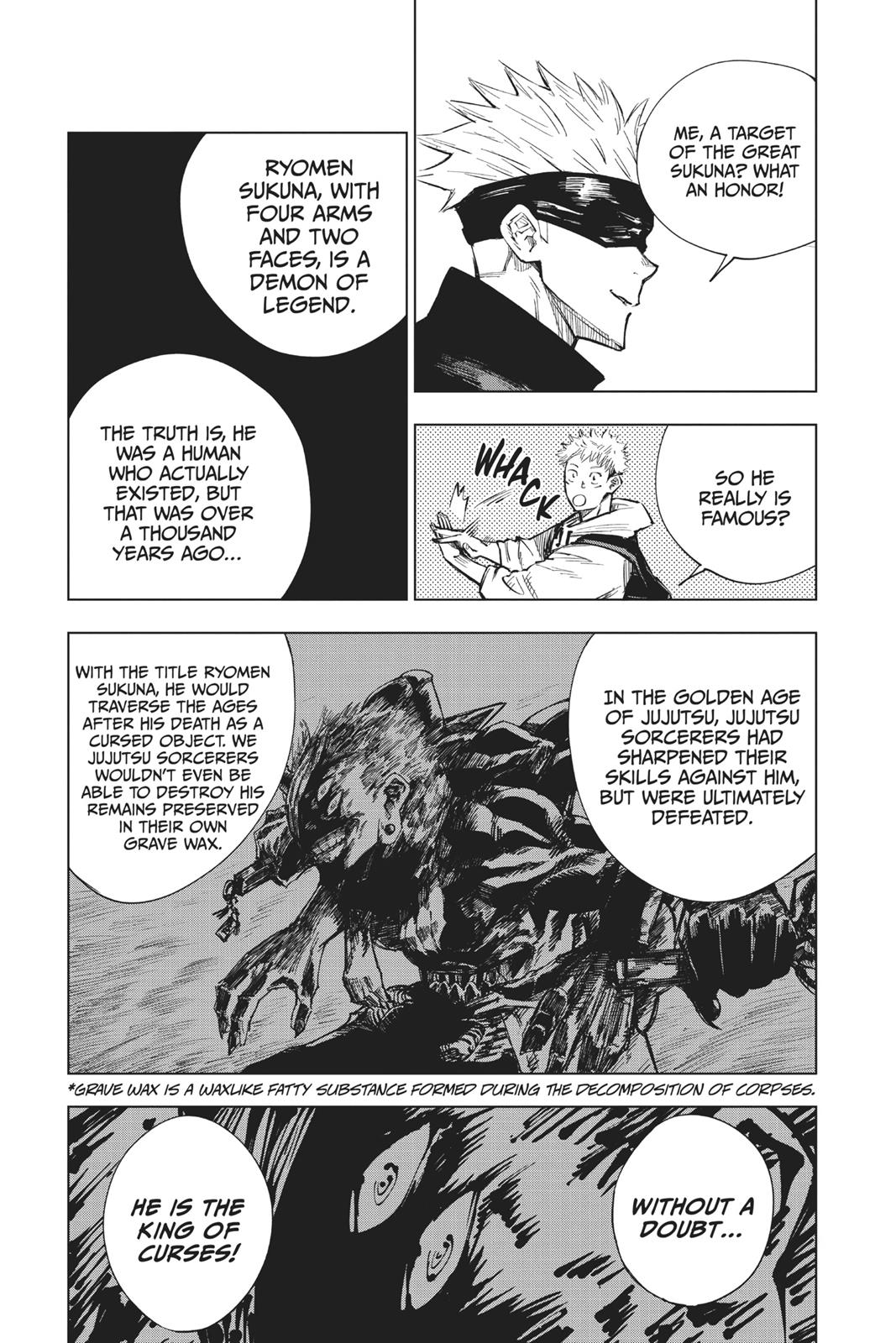 Jujutsu Kaisen Chapter 3 page 4 - Chapter 3: For Myself