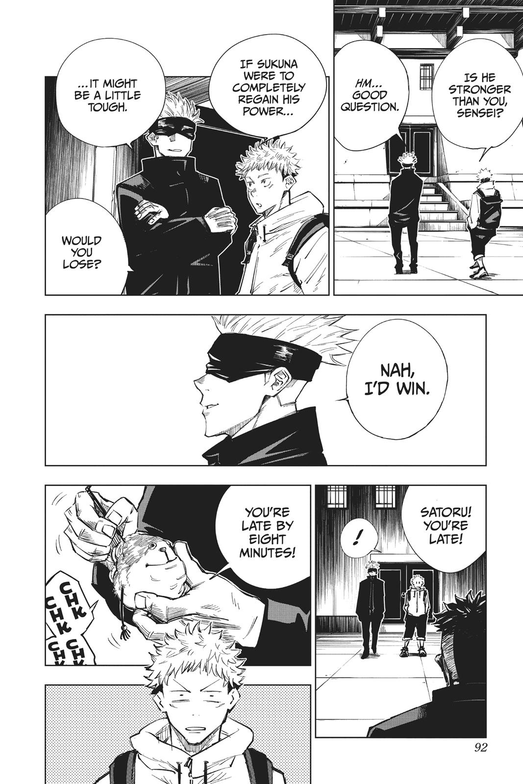 Jujutsu Kaisen Chapter 3 page 5 - Chapter 3: For Myself
