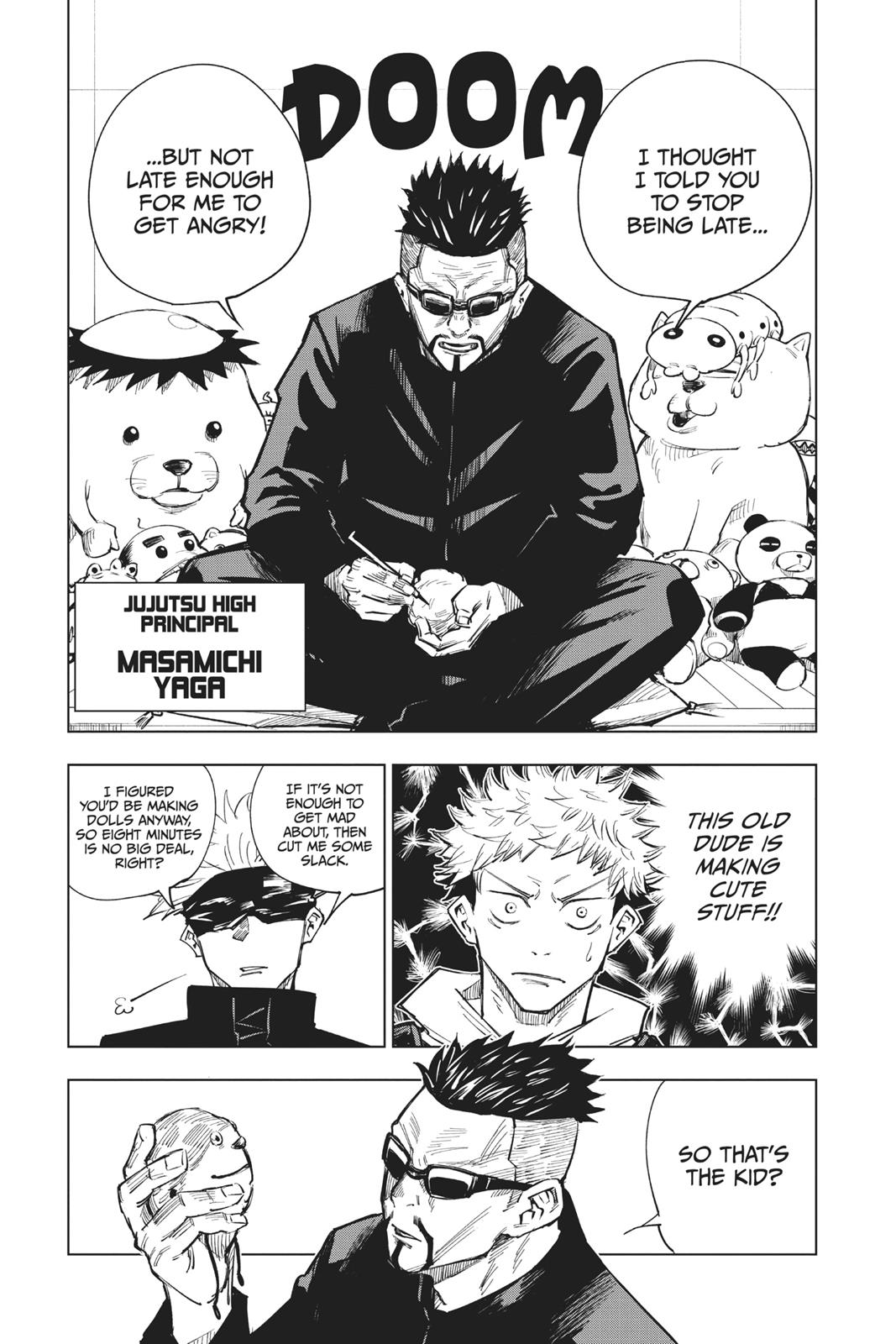 Jujutsu Kaisen Chapter 3 page 6 - Chapter 3: For Myself