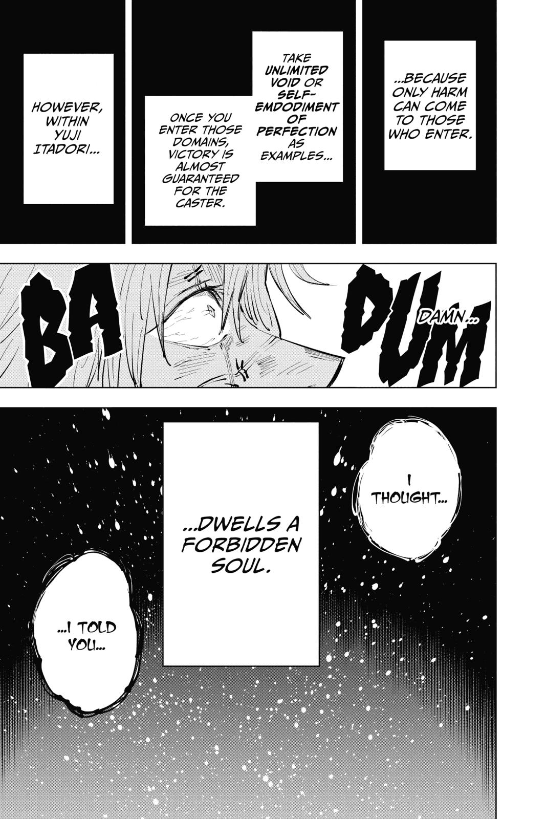 Jujutsu Kaisen Chapter 30 page 15 - Chapter 30: Selfishness