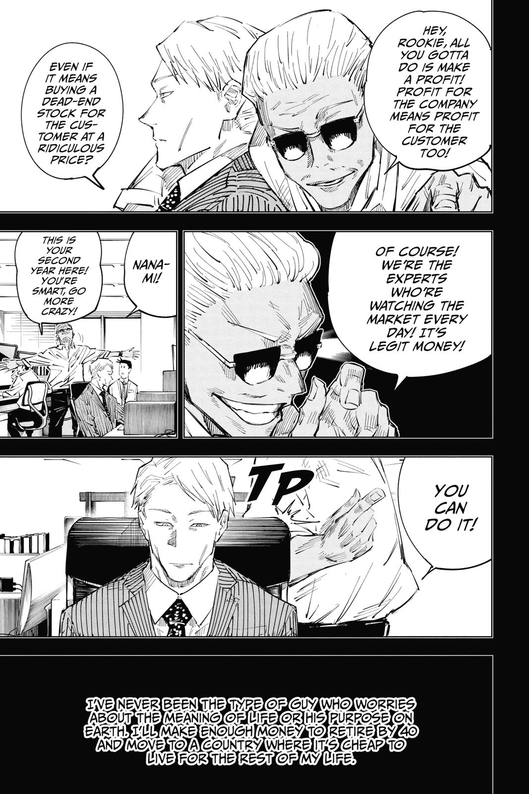 Jujutsu Kaisen Chapter 30 page 7 - Chapter 30: Selfishness