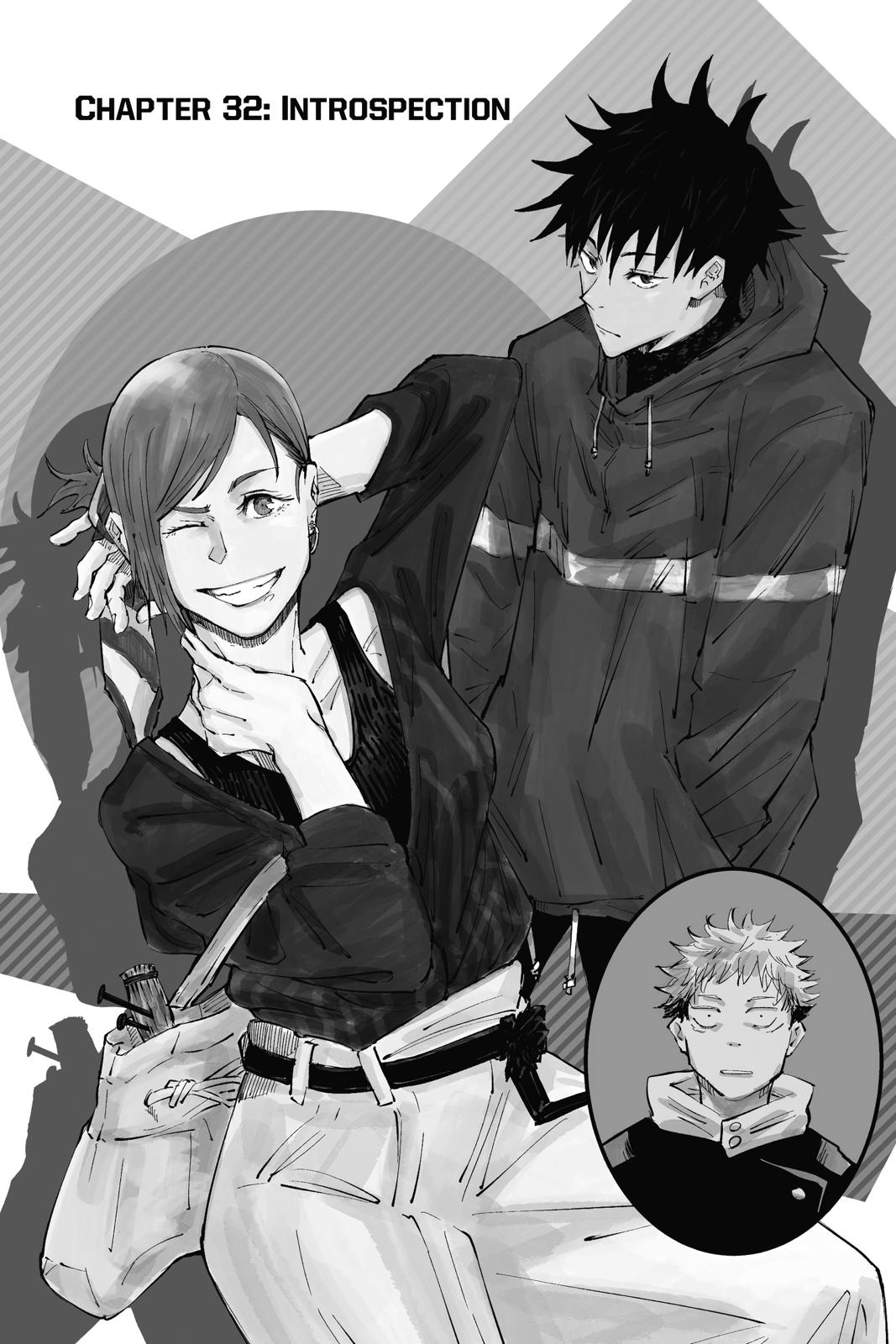 Jujutsu Kaisen Chapter 32 page 1 - Chapter 32: Introspection