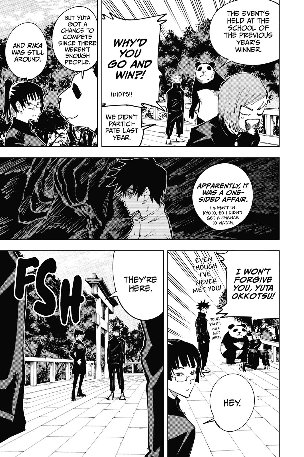 Jujutsu Kaisen Chapter 32 page 11 - Chapter 32: Introspection