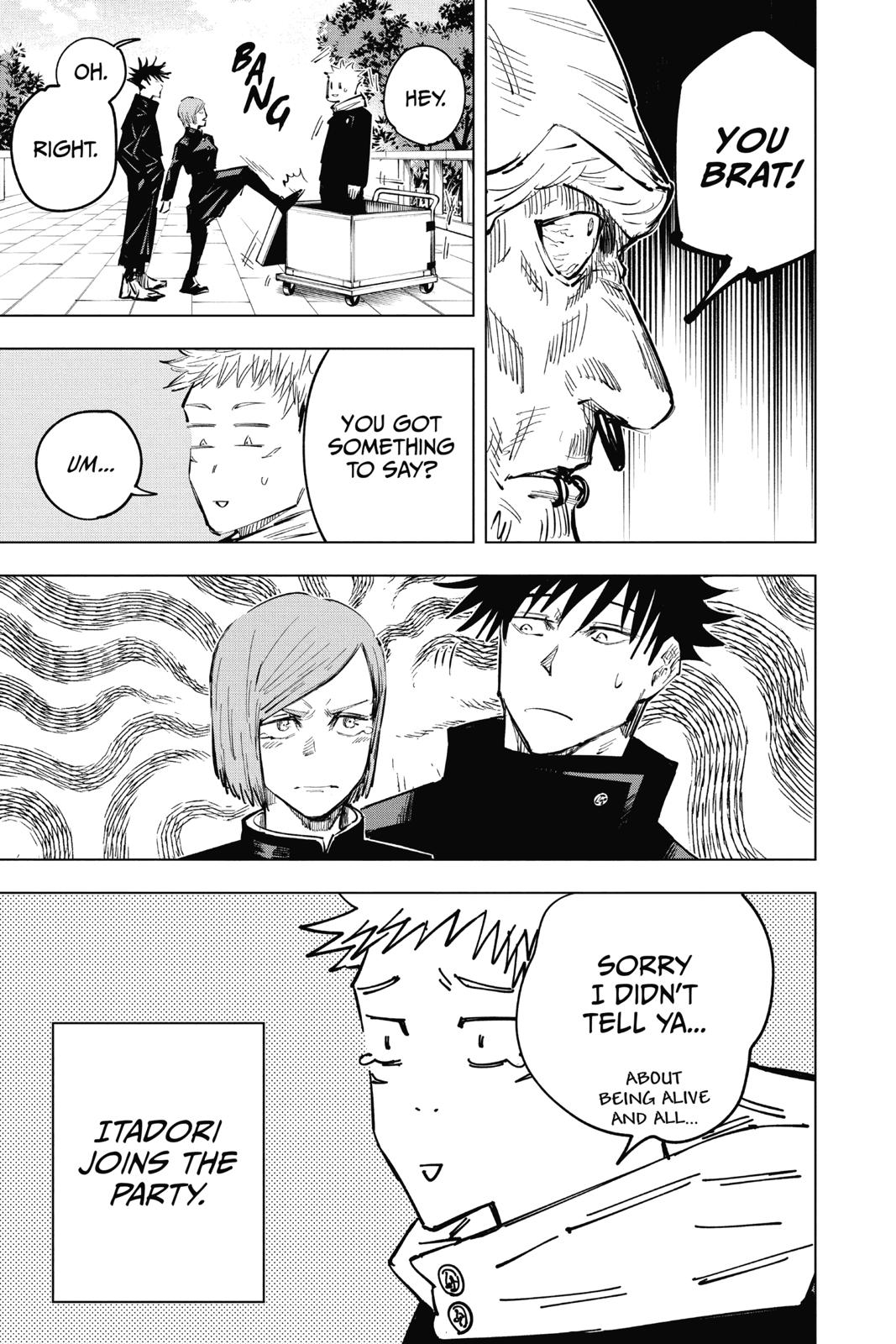 Jujutsu Kaisen Chapter 32 page 20 - Chapter 32: Introspection