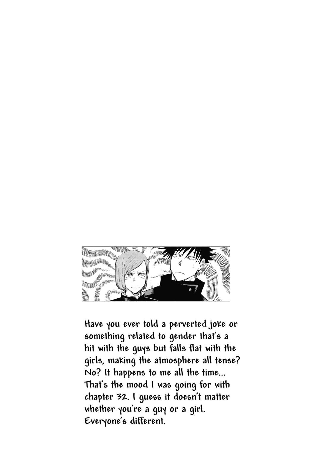 Jujutsu Kaisen Chapter 32 page 21 - Chapter 32: Introspection